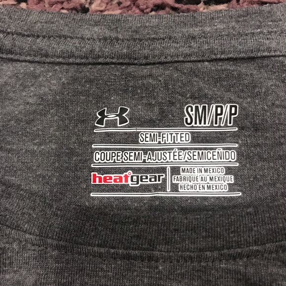 Under Armour Grey Breast Cancer Long Sleeve Sz S - Picture 2 of 5